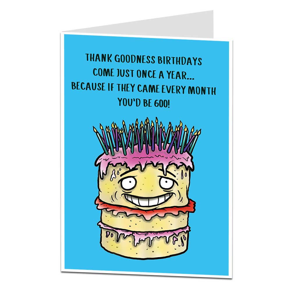 Funny 50 Birthday Cards
 Funny 50th Birthday Card For Men & Women 50 Today Brother