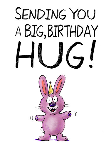 Funny Animated Birthday Cards Free
 Funny Birthday Ecard "Sweet Birthday Hug" from CardFool