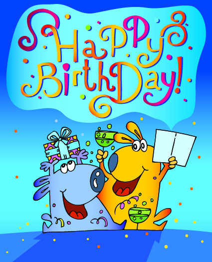 Funny Animated Birthday Cards Free
 Funny cartoon birthday cards vector 01 free