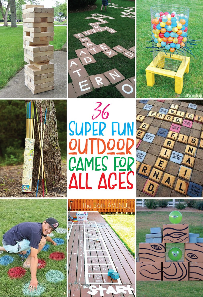 Funny Backyard Games
 36 of the Most Fun Outdoor Games for All Ages Play Party