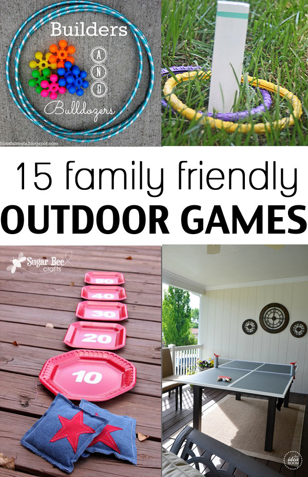 Funny Backyard Games
 15 family friendly outdoor games