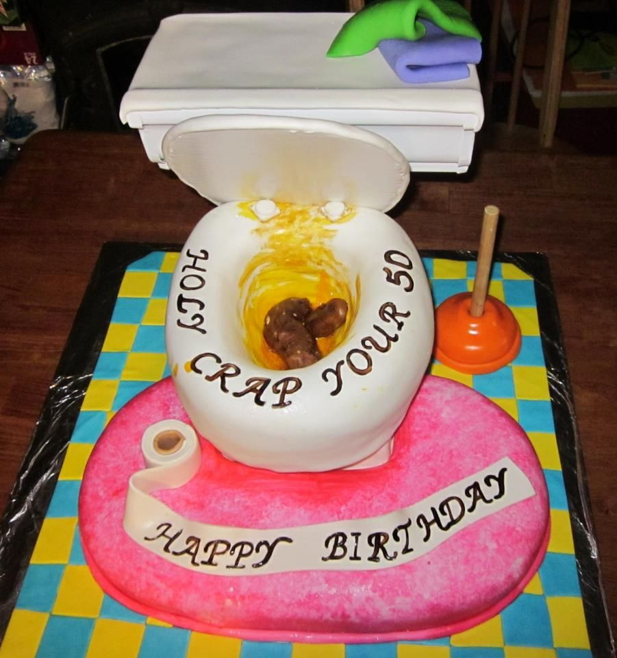 Funny Birthday Cake Pics
 a really funny cake for an "over the hill" birthday