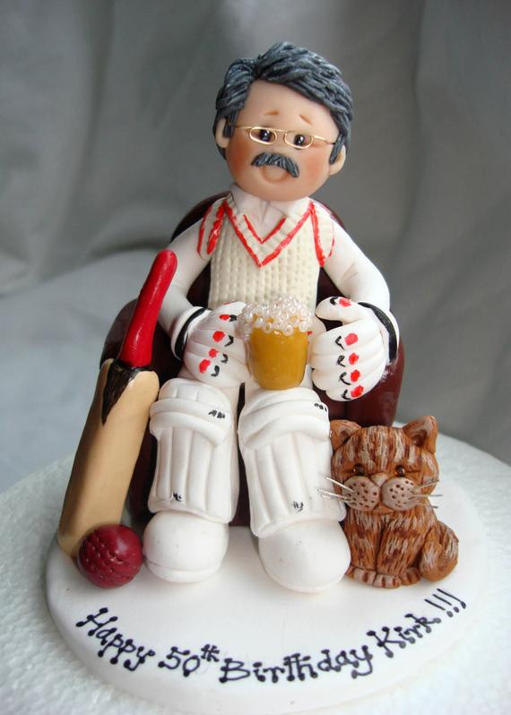 Funny Birthday Cake Toppers
 Cricket Enthusiast Funny Birthday Cake Topper 18th 21st
