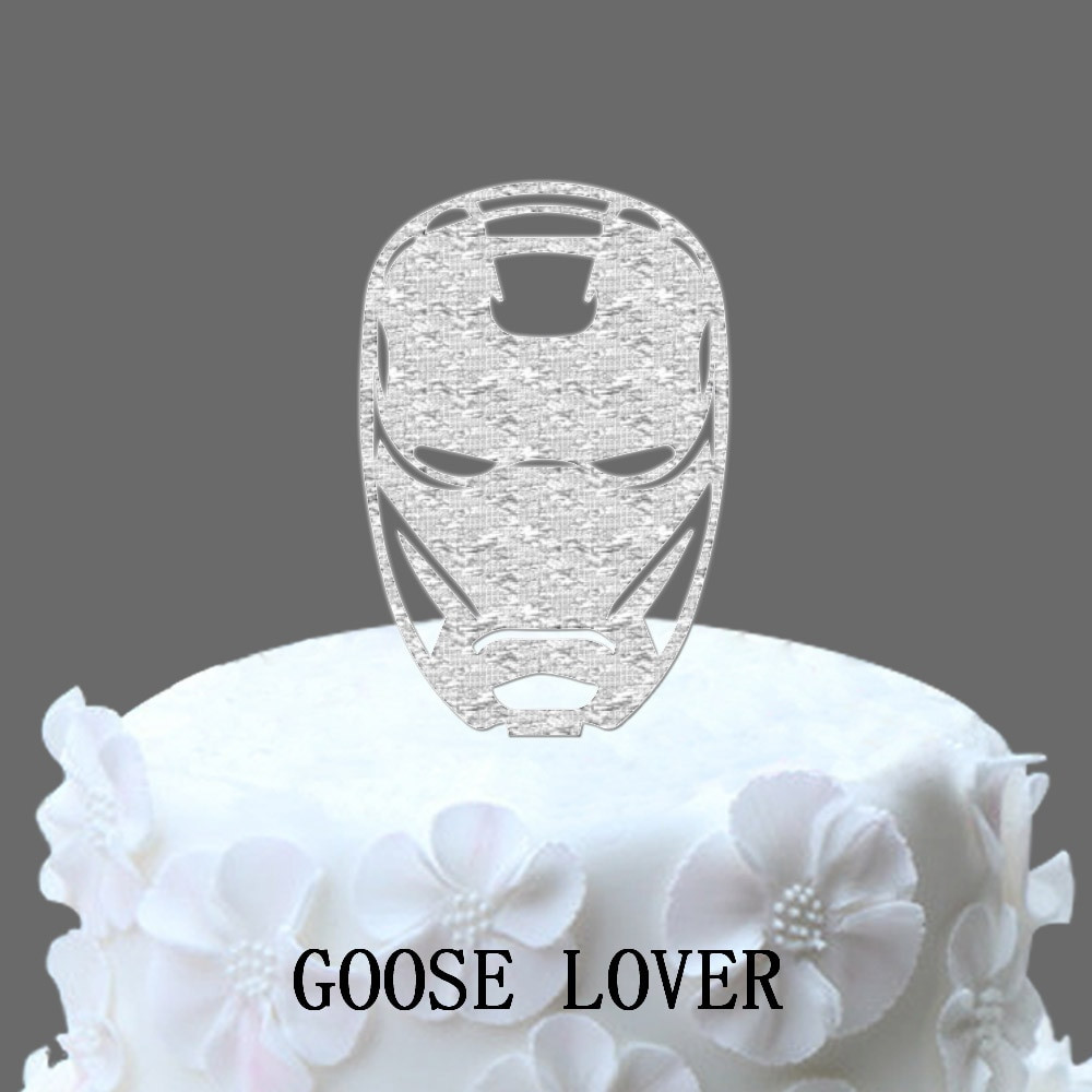 Funny Birthday Cake Toppers
 Mask Wedding Cake Topper With Silhouette Funny Cake