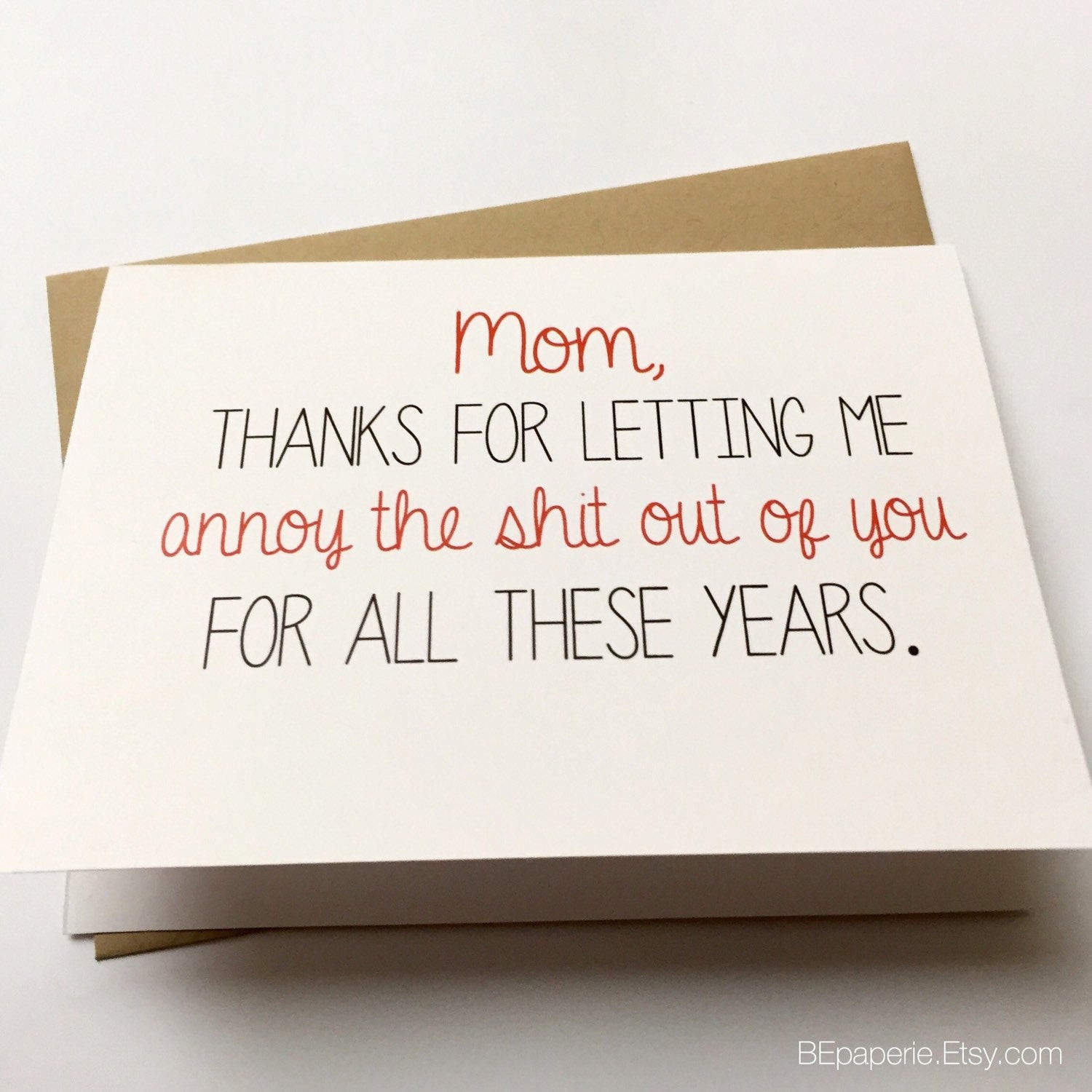 Funny Birthday Card For Mom   Funny Mom Card Mother s Day Card Mom Birthday Card