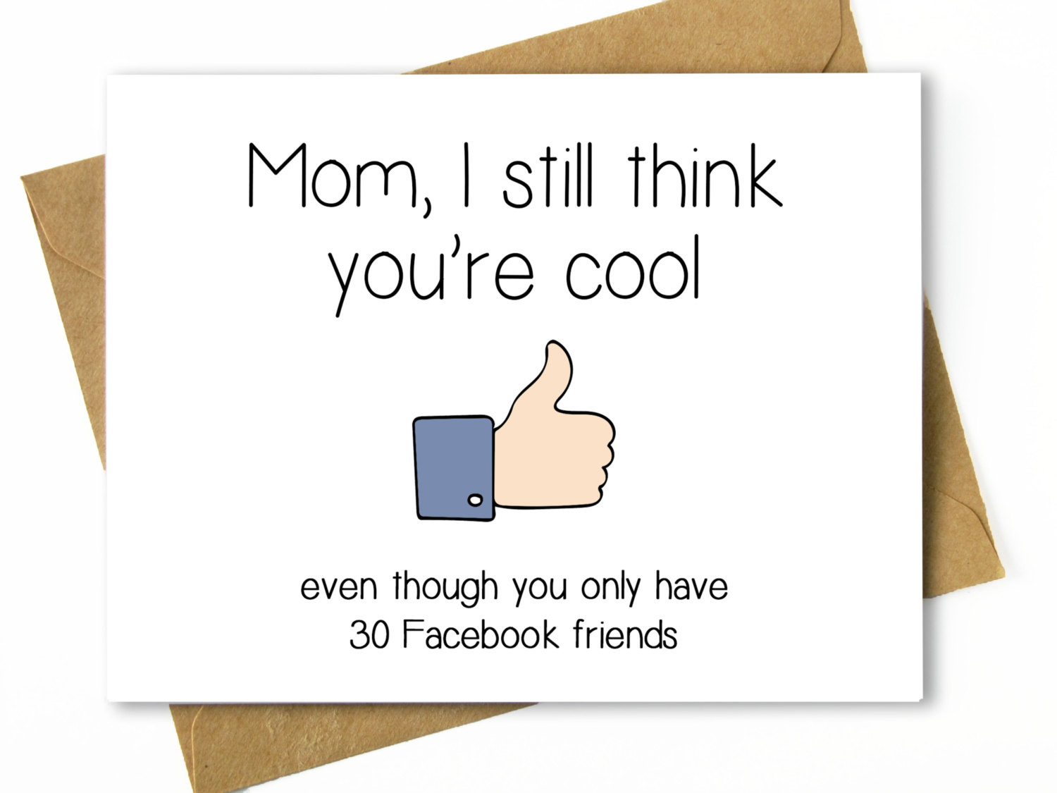 Funny Birthday Card For Mom   Funny Mother s Day Card Mothers Day Card for Mom