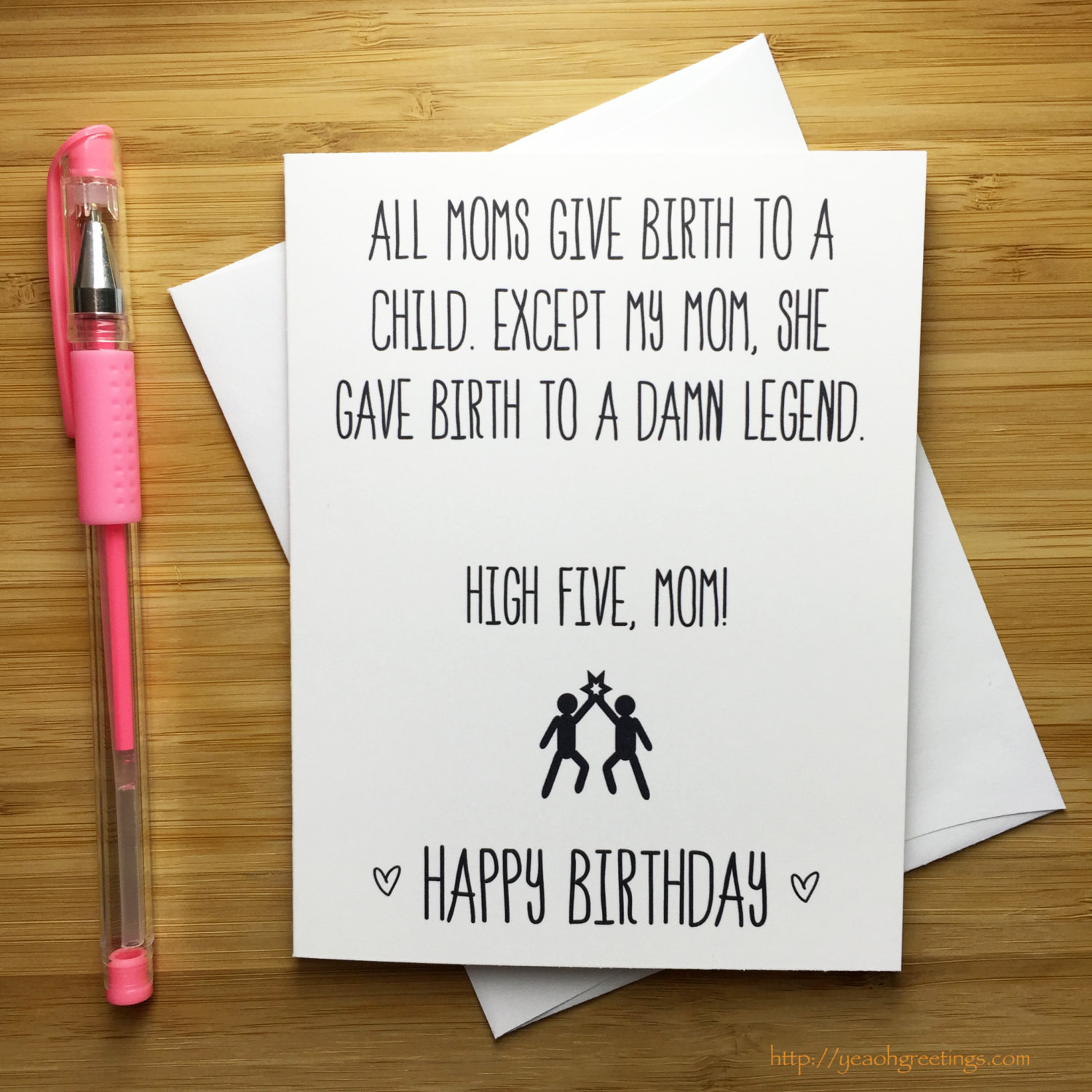 Funny Birthday Card For Mom   Funny Happy Birthday Mom Card Mother Happy Birthday Happy