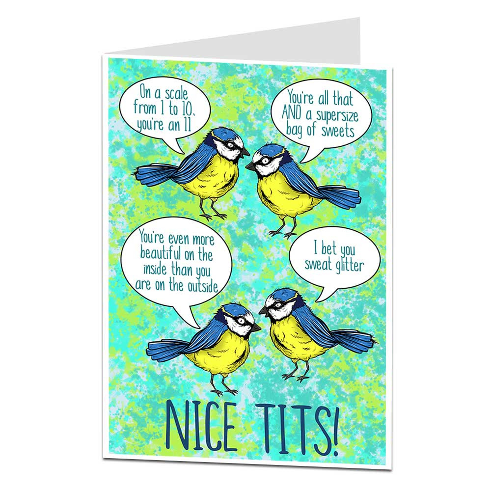 Funny Birthday Card Messages
 Funny Birthday Card For Women Rude Message Silly Quirky