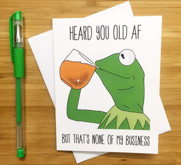 Funny Birthday Card Template
 Printable Birthday Cards