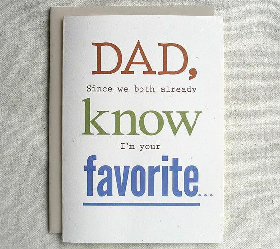 Funny Birthday Cards For Dad
 Father Birthday Card Funny Dad Since we both already know