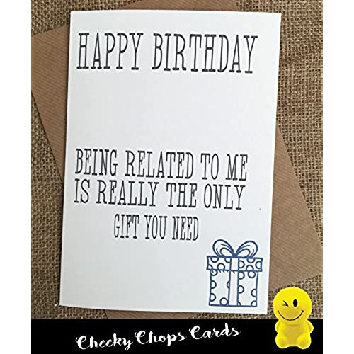 Funny Birthday Cards For Sister
 Funny Sister Birthday Card Amazon