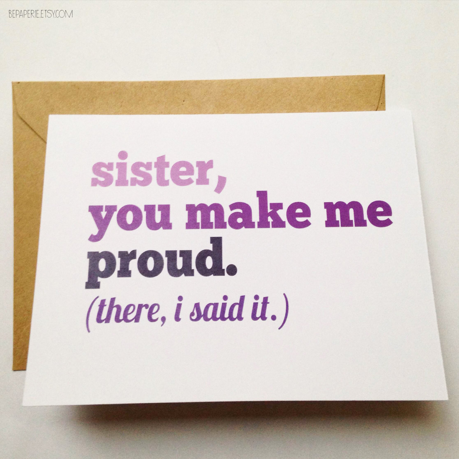 Funny Birthday Cards For Sister
 Sister Card Sister Birthday Card Funny Sister Card Card