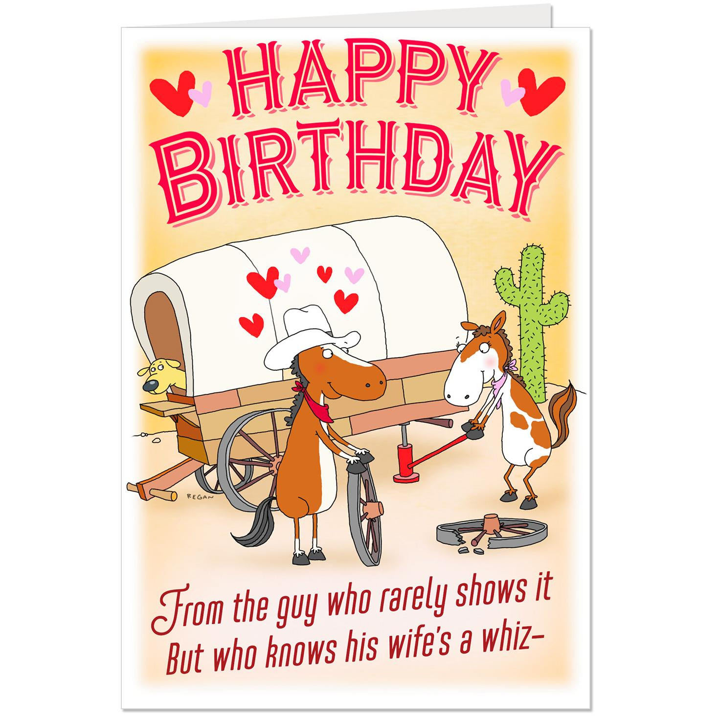 Free Funny Wife Printable Birthday Cards