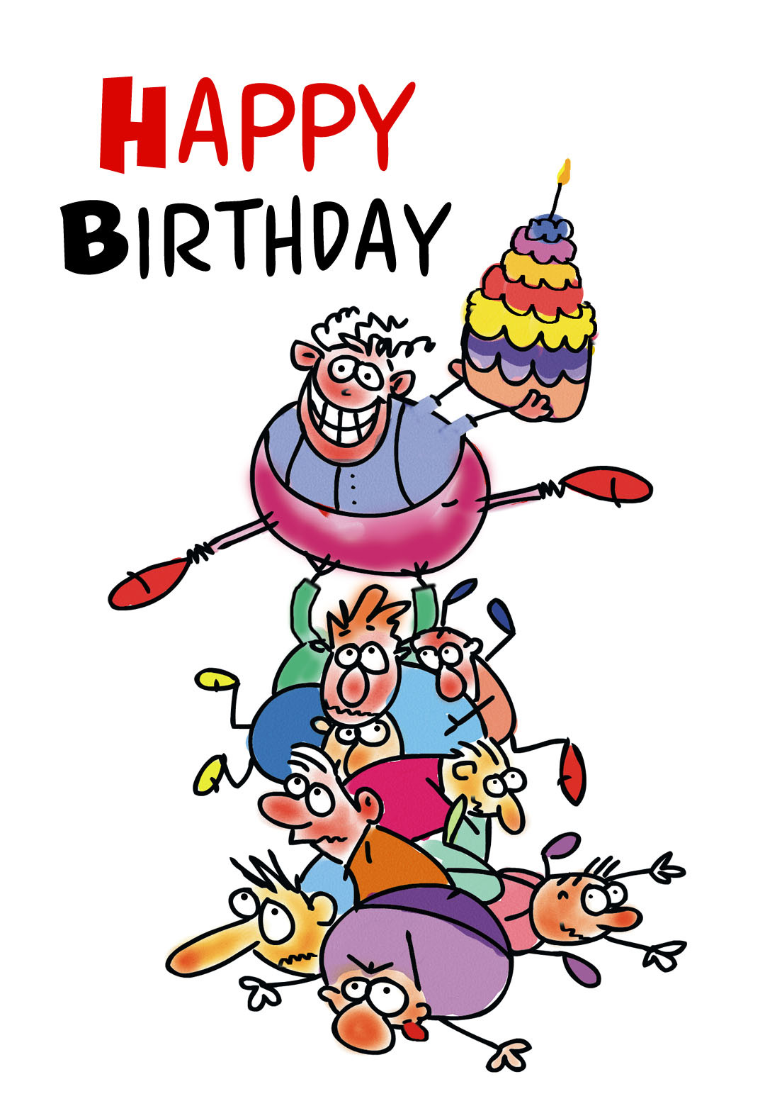 Funny Birthday Greetings
 Funny Birthday Free Birthday Card