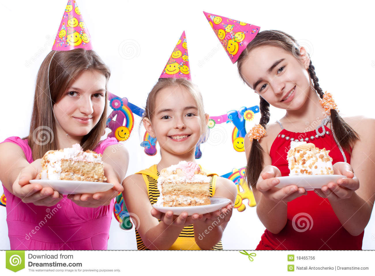 Funny Birthday Party
 Funny birthday party stock photo Image of female face