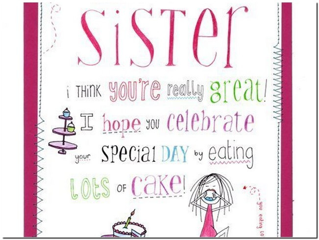 Funny Birthday Poems For Sister
 Funny sister Poems