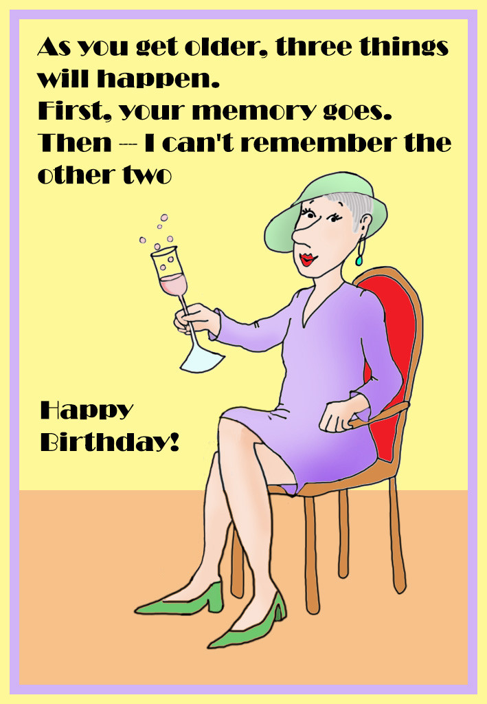 Funny Birthday Quotes For Women
 Funny Printable Birthday Cards