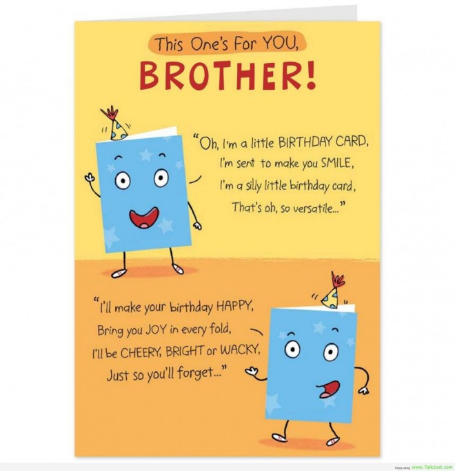 Funny Birthday Wishes To Brother
 25 Funny Birthday Quotes for your loved ones