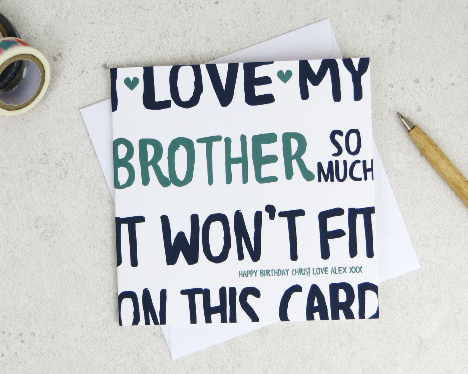 Funny Brother Birthday Cards
 Funny Brother Birthday Card card for brother funny card