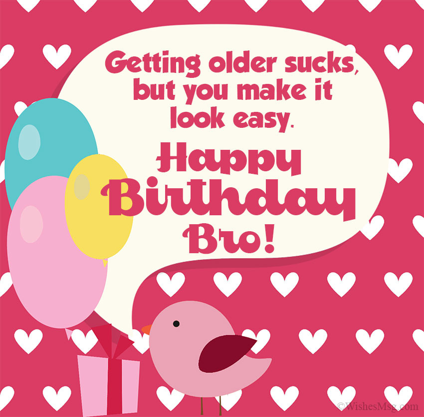 Funny Brother Birthday Quotes
 200 Birthday Wishes For Brother Happy Birthday Brother