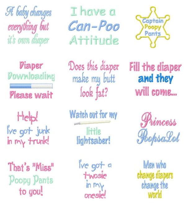 Funny Diaper Quotes For Baby Shower
 Diaper Designs 1