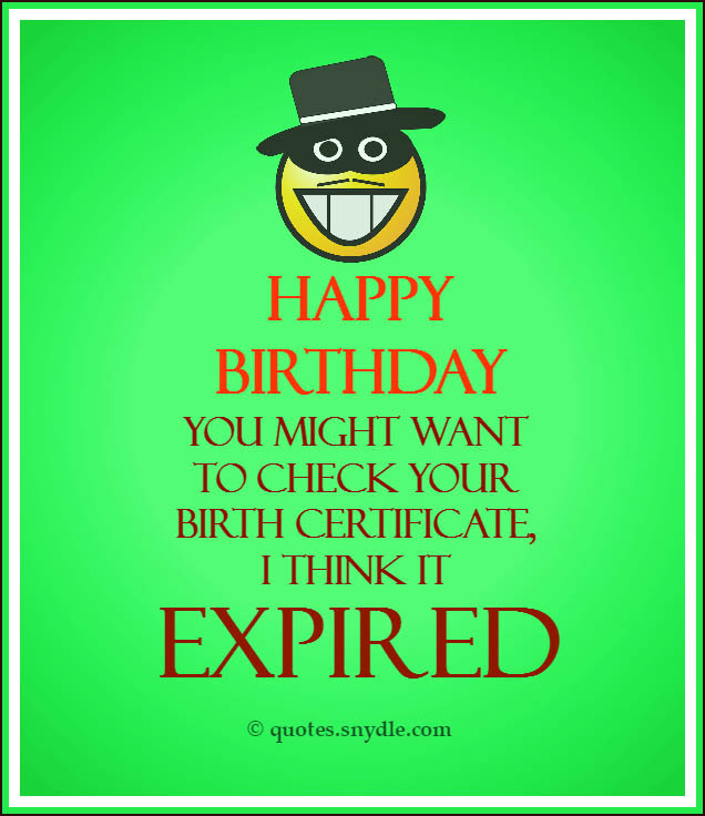 Funny Friendship Birthday Quotes
 Funny Birthday Quotes – Quotes and Sayings