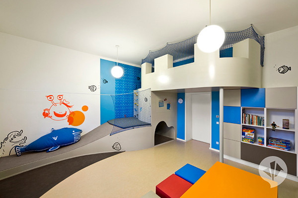 Funny Kids Room
 Fun Kids Room Designs by Dan Pearlman