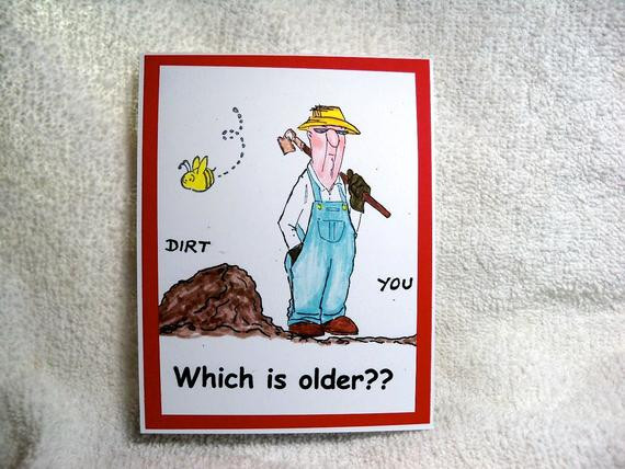 Funny Old Man Birthday Cards
 Items similar to Birthday card funny birthday card for