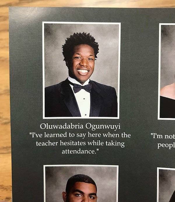 Funny Senior Quote Ideas
 34 Hilarious Yearbook Quotes Barnorama