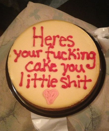 Funny Things To Write On A Birthday Cake
 Here s Your Cake Best funny pics humor jokes