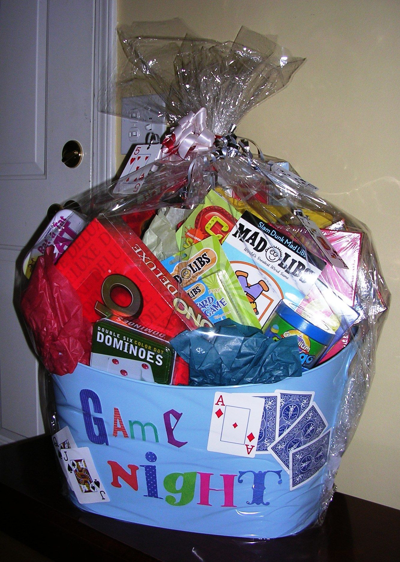 Game Night Gift Basket Ideas
 The "Game Night" Basket 2009