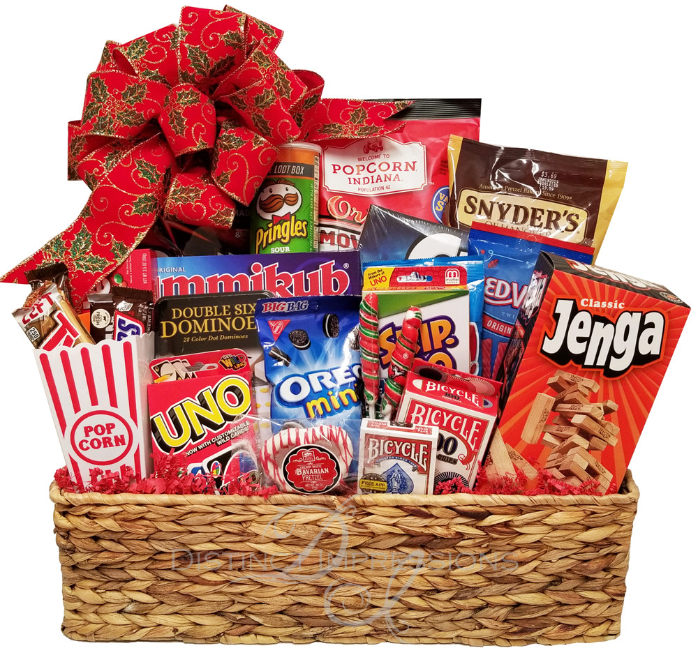 Game Night Gift Basket Ideas
 Holiday Family Game Night Gift Our family game night t