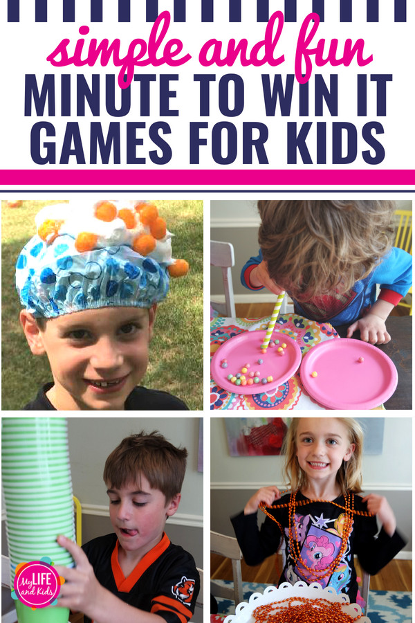 Games To Play At Birthday Party
 Minute to Win It Pizza Party My Life and Kids