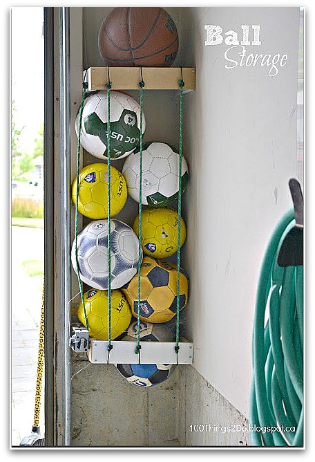 Garage Ball Organizer
 25 Garage Storage Ideas That Will Make Your Life So Much