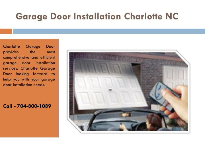 Garage Door Repairs Charlotte Nc
 PPT Garage Door Repair Charlotte NC Openers