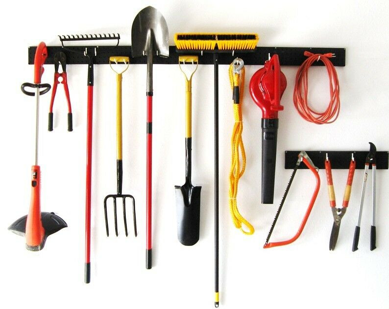 Garage Garden Tool Organizer
 Hand & Garden Tool Organizers Pegboard Garage Storage 96