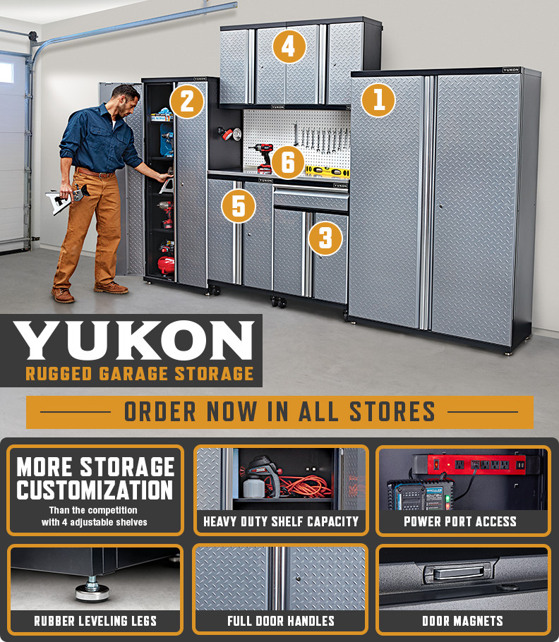 Garage Organization Coupon
 NEW Yukon Garage Storage – Harbor Freight Coupons