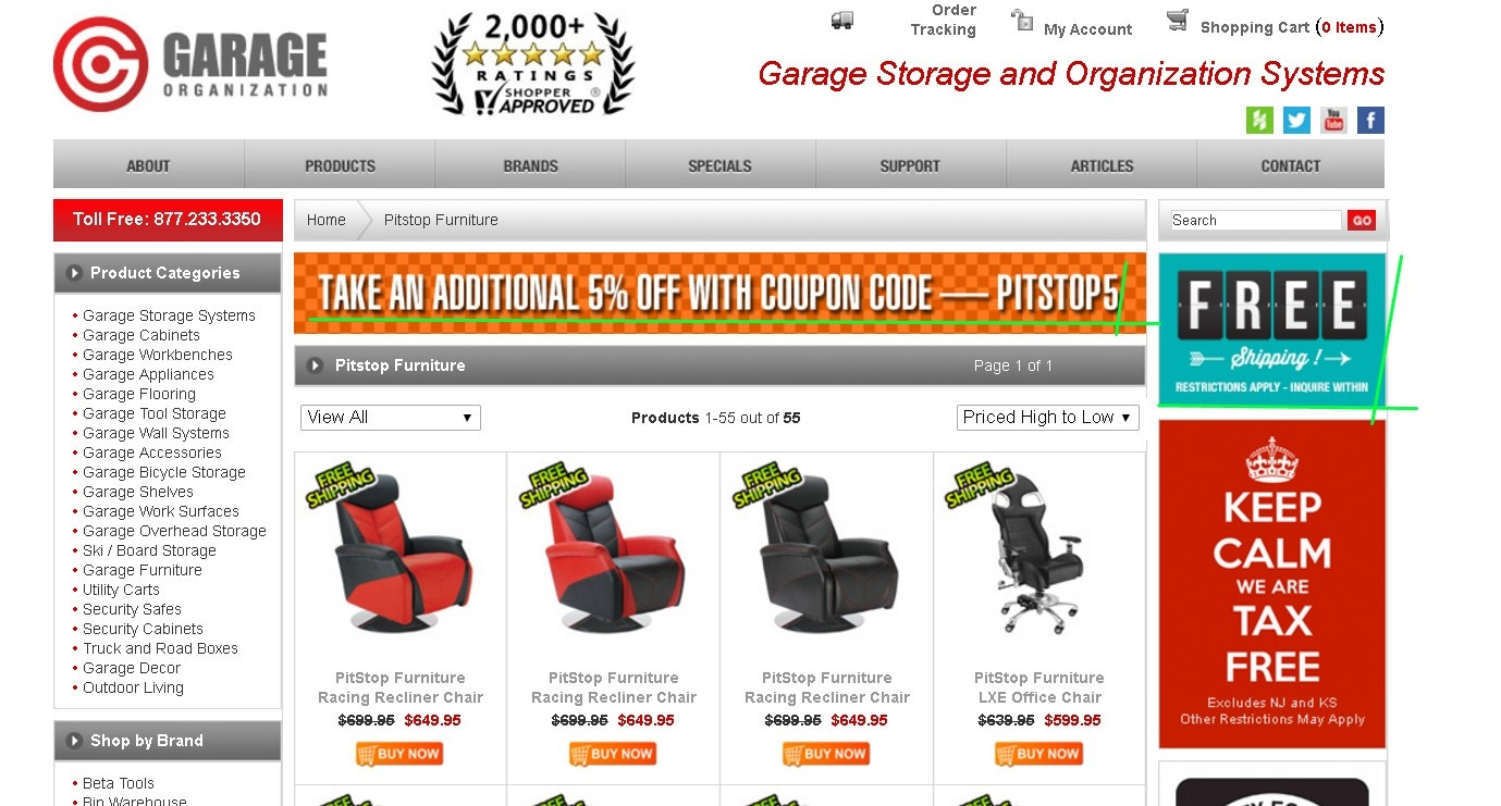 Garage Organization Coupon
 f Garage Organization Coupon Code