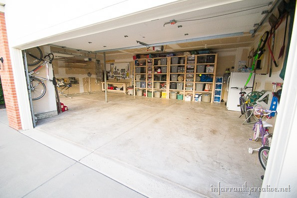 Garage Organization Diy
 Garage Organization Reveal Infarrantly Creative