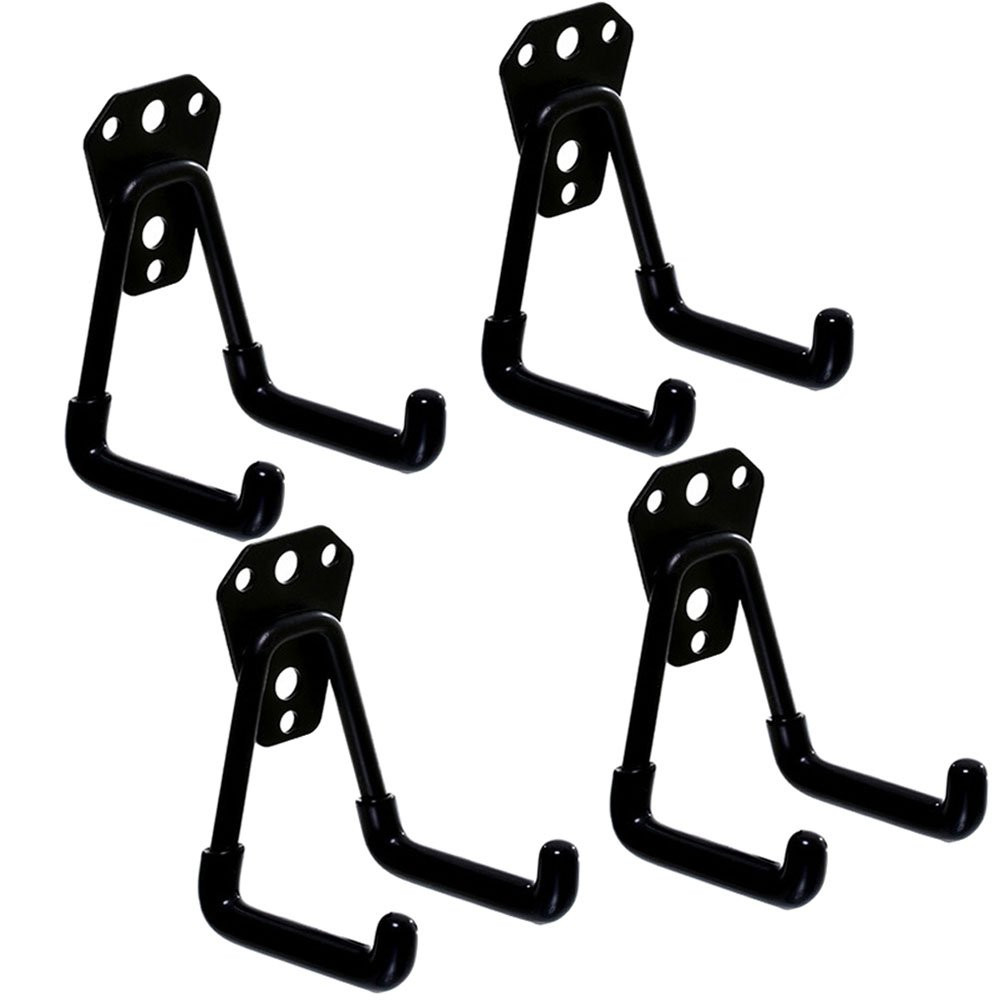 Garage Organization Hooks
 4Pcs Garage Storage Hook Wall Mounting Garden Tool 30KG