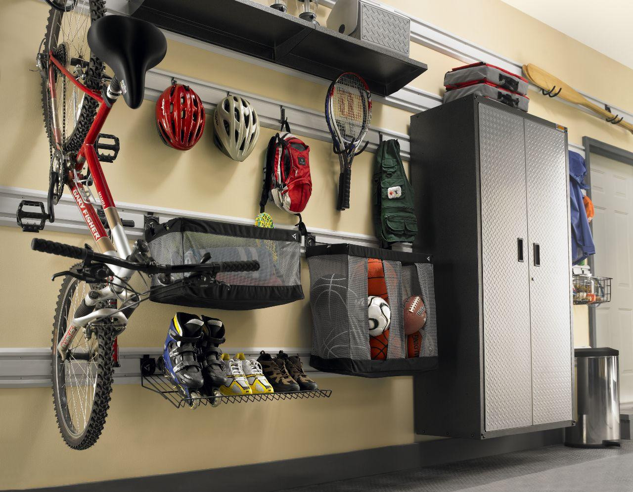 Garage Organization Hooks
 Amazon Gladiator GarageWorks GAWEXXVBSH Vertical Bike