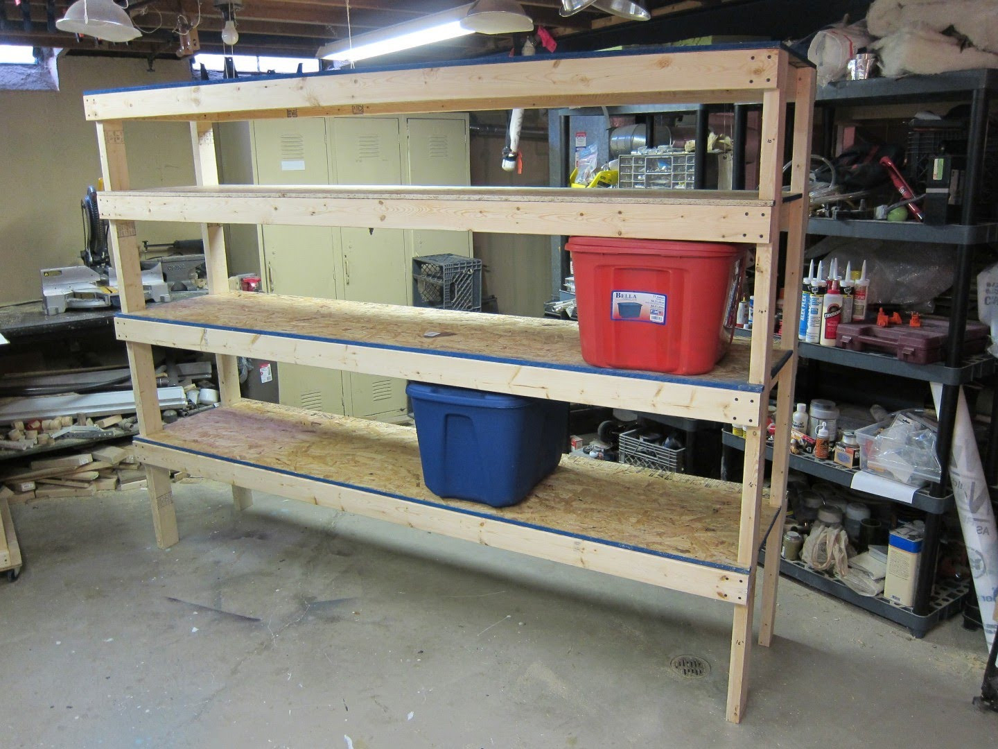 Garage Organization Shelves
 20 DIY Garage Shelving Ideas