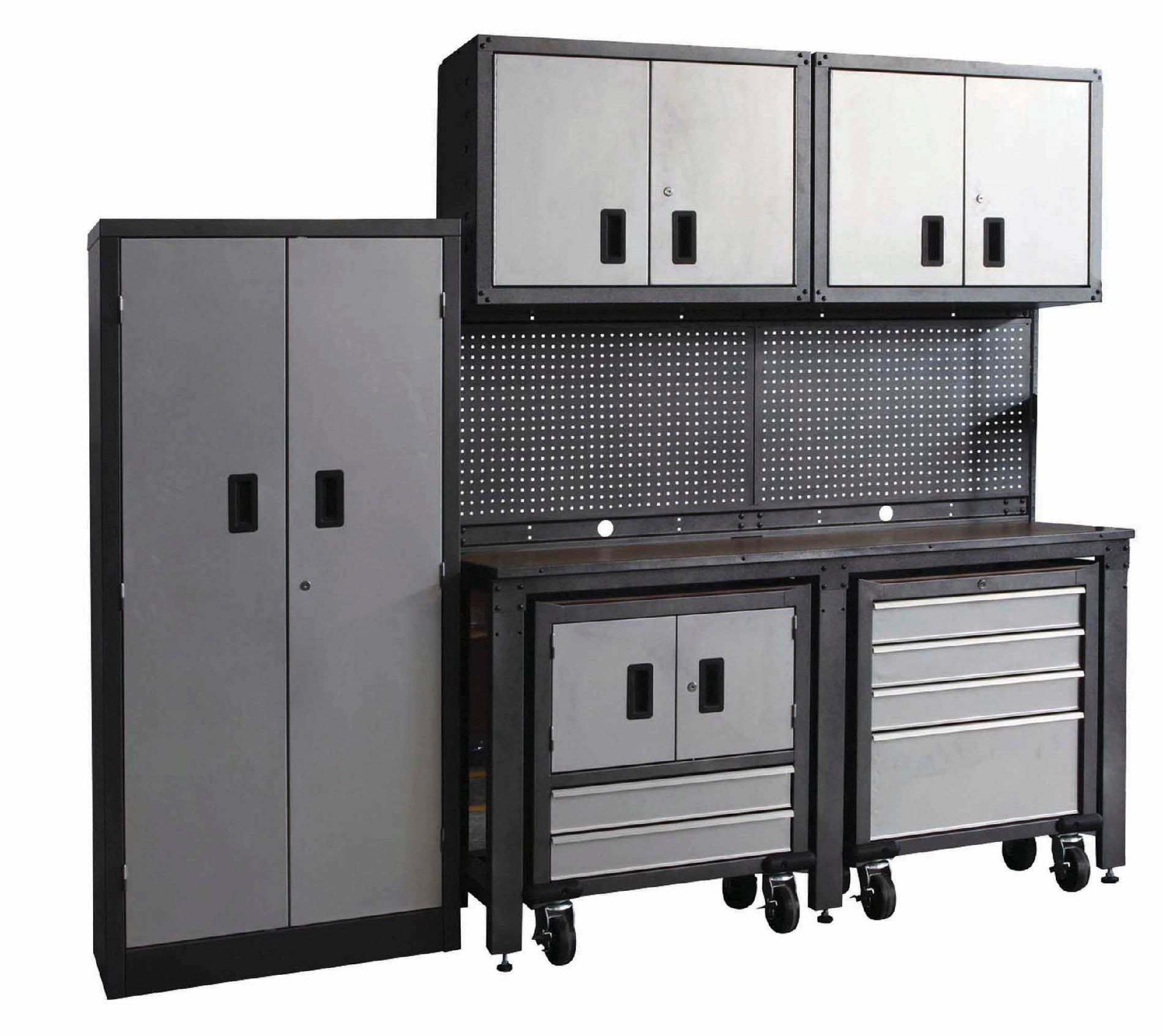 Garage Organization System
 International 8 piece Garage Modular Storage System