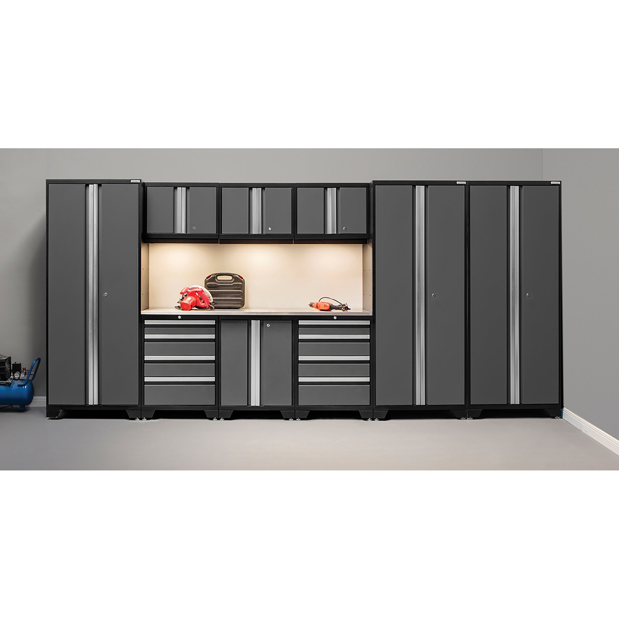 Garage Organizer Cabinet
 NewAge Products Bold 3 0 Series 10 Piece Garage Storage