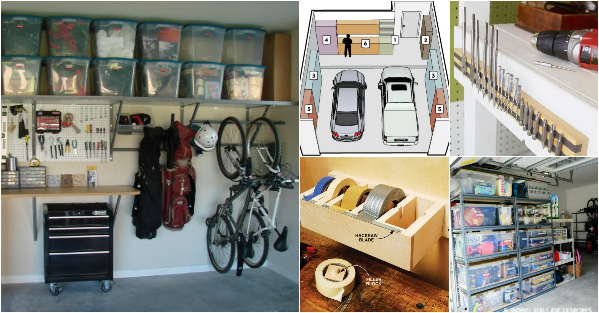 Garage Organizer Ideas Diy
 49 Brilliant Garage Organization Tips Ideas and DIY