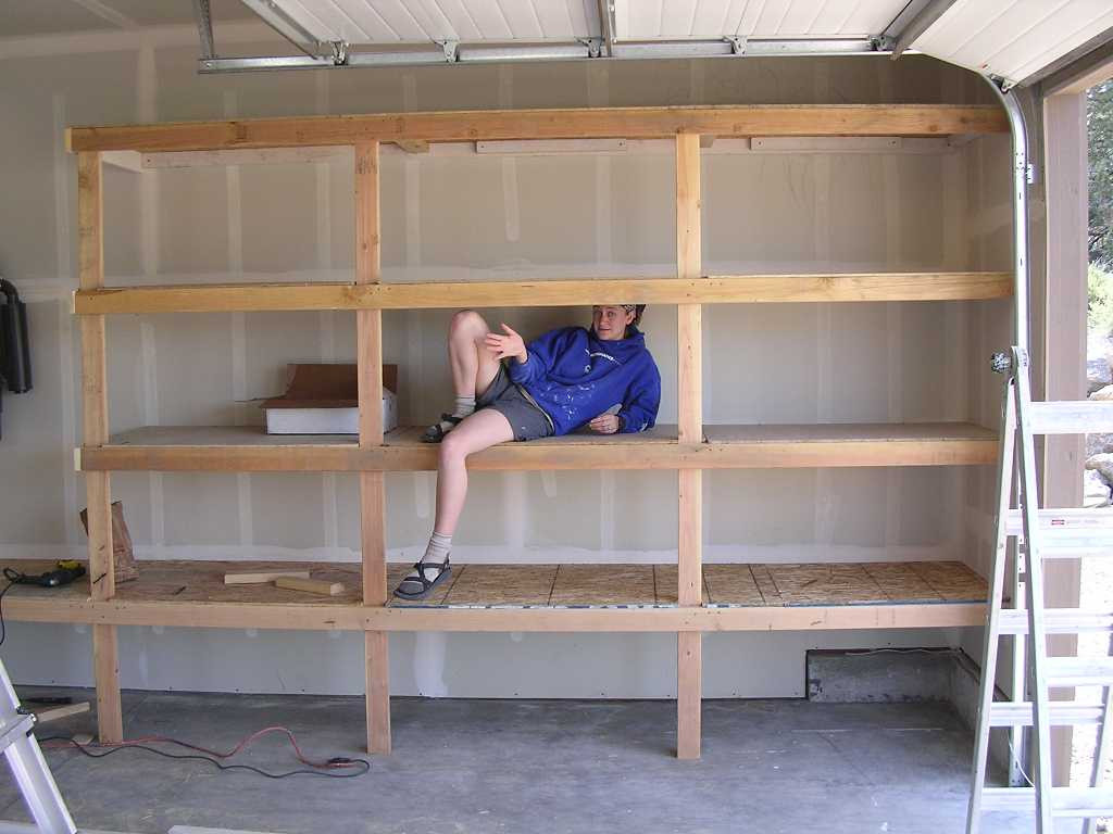 Garage Organizers Plans
 Diy Garage Shelves For Your Inspiration Just Craft & DIY