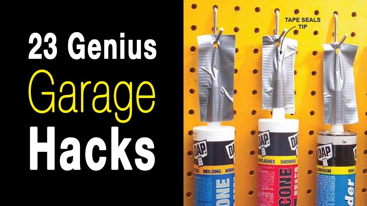 Garage Organizing Hacks
 23 Garage Storage & Organization Hacks