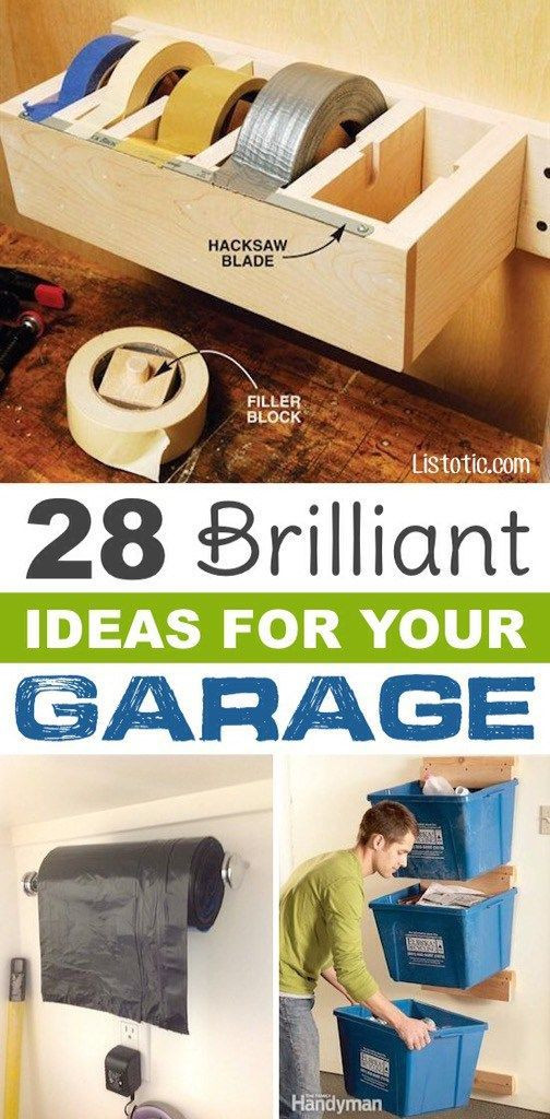 Garage Organizing Pinterest
 Garage organization Organization ideas and Garage on