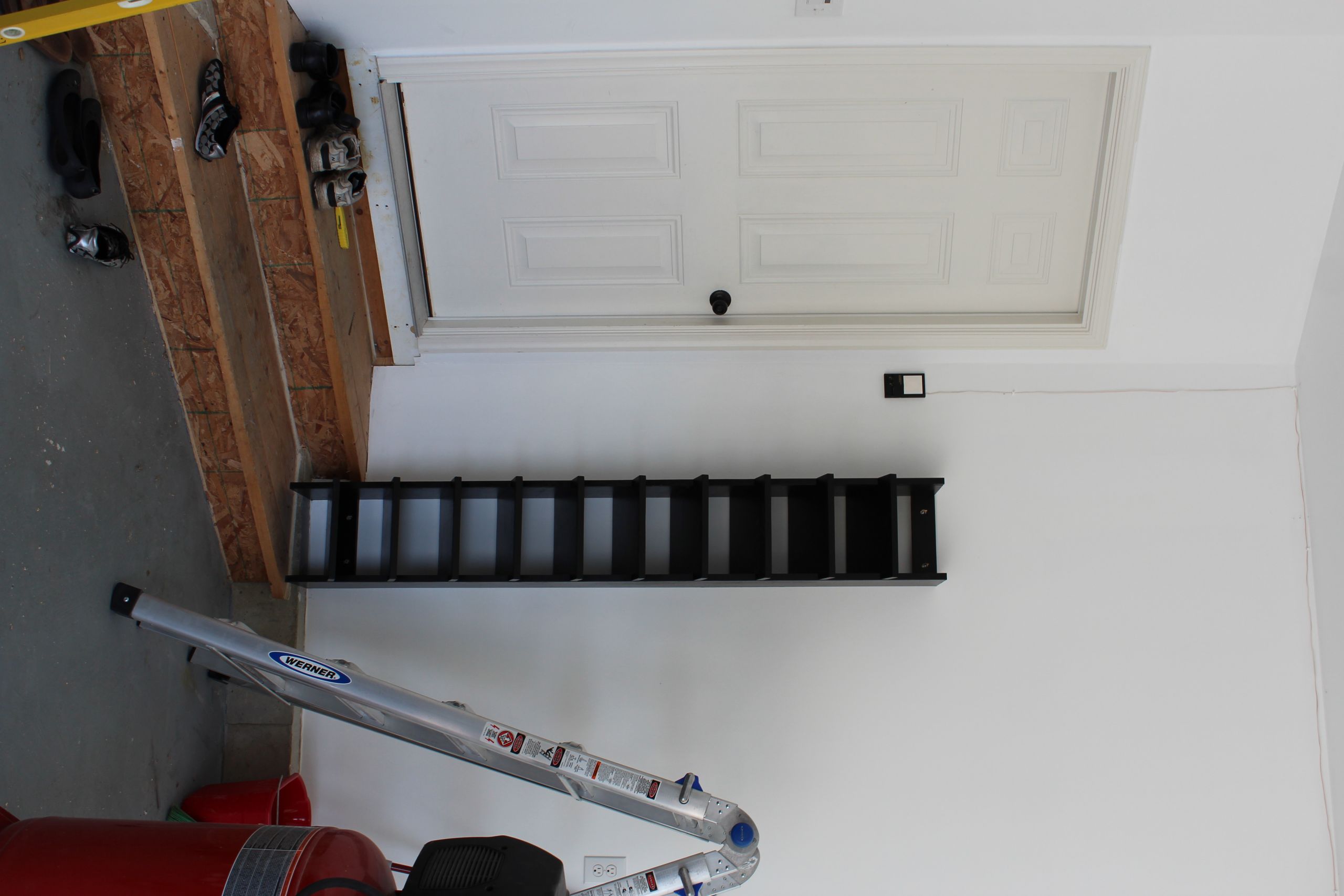 Garage Shoe Organizers
 Our Home from Scratch