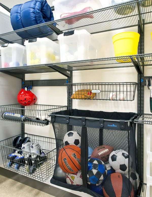 Garage Sport Organizer
 Time To Sort Out The Mess – 20 Tips For A Well Organized